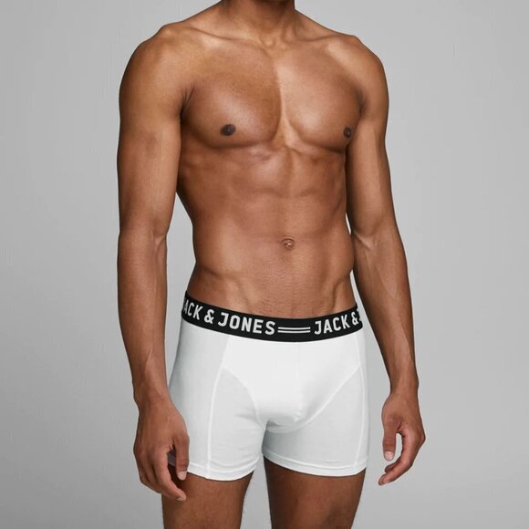 Jack and Jones Men's White Jacsense Trunks - NWT - Picture 1 of 3